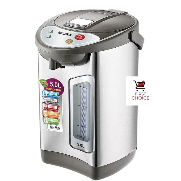 Elba Thermopot / Hot Water Dispenser 5.0L ETPF5018(BR) Shopee Malaysia