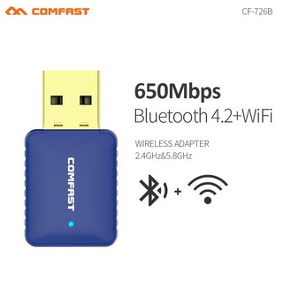 COMFAST CF-912AC High Power 1200Mbps Mini Network Card 2.4G&5.8GHz Dual-Band 802.11AC USB3.0 WiFi Wireless Adapter for Windows 