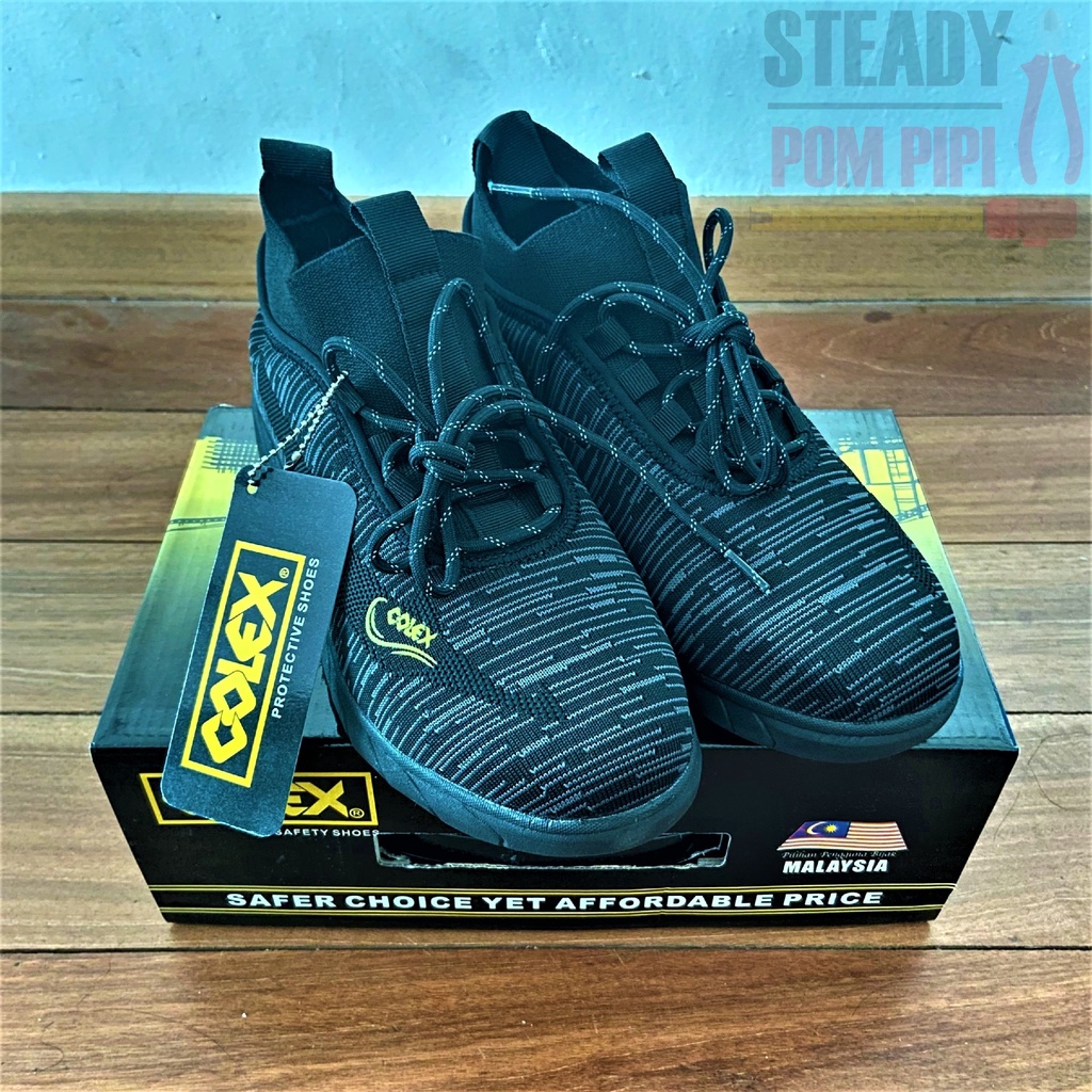 STB-500 COLEX TRACKER SAFETY SHOE / STEEL TOE CAP PROTECTIVE SHOE / KASUT KESELAMATAN STB500