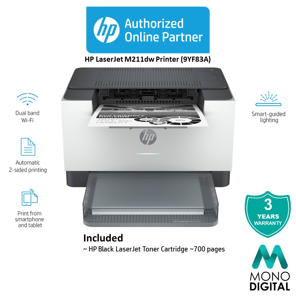 Принтер hp laserjet m211dw 9yf83a какой картридж