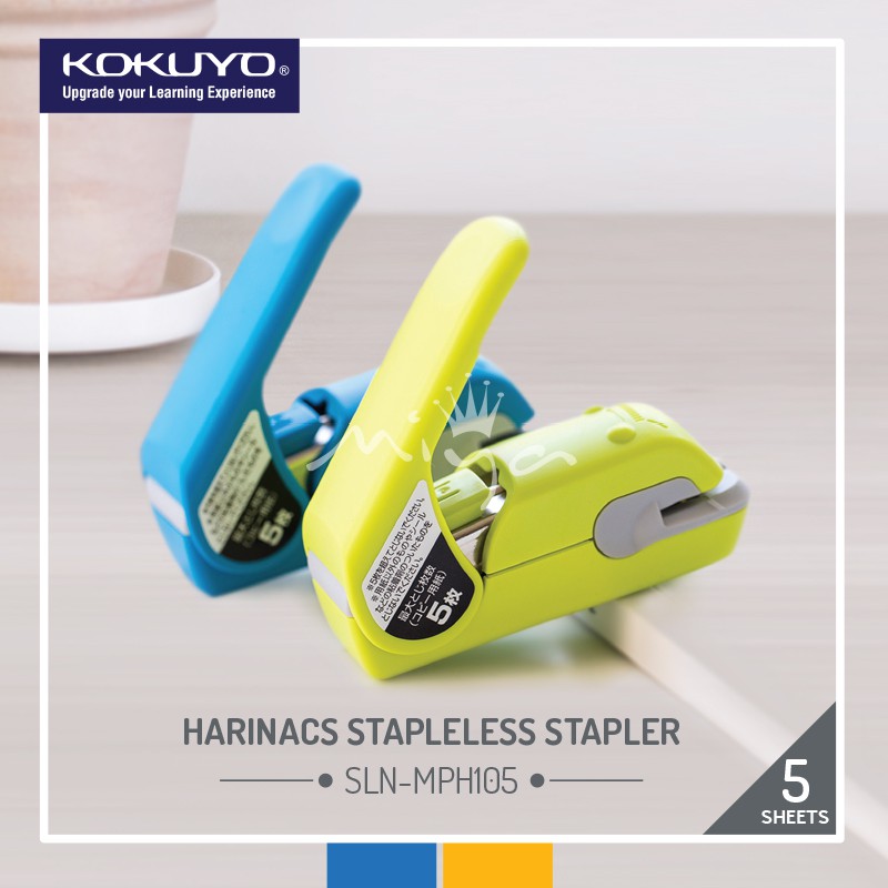 Kokuyo Harinacs Press SLNMPH105 STAPLELESS STAPLER Shopee Malaysia