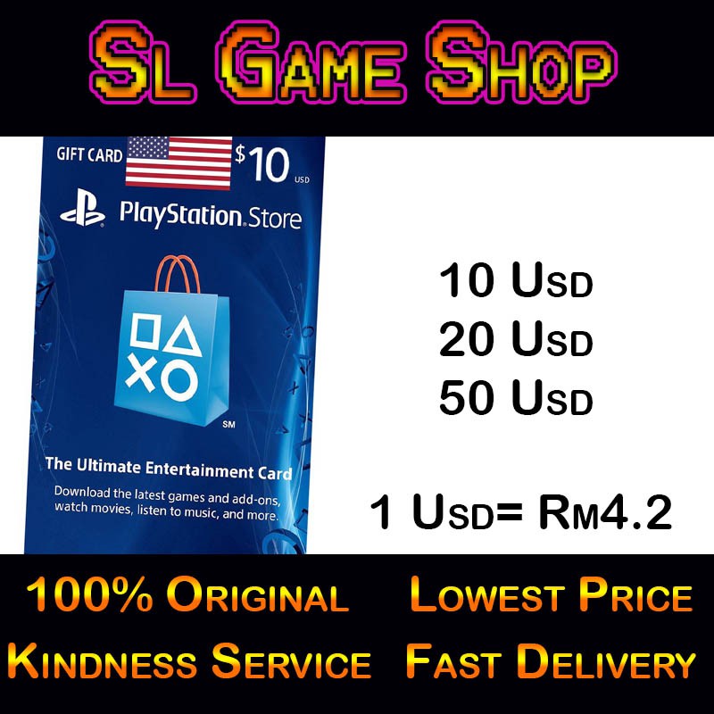 ps4 top up card