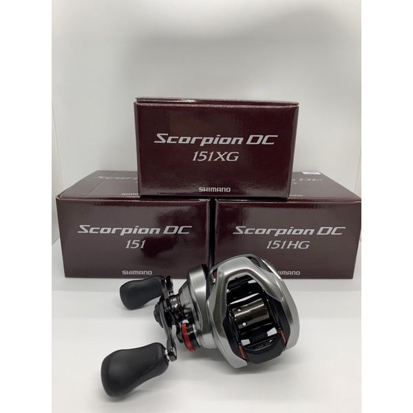 SHIMANO SCORPION DC 151,151HG,151XG New with 1 Year warranty & Free Gift 🔥