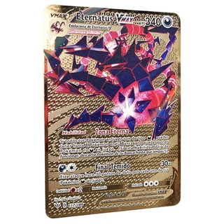 Thẻ pokemon Vmax là một trong những loại thẻ đang được săn đón nhất hiện nay. Eternatus Vmax pokemon cards là một trong những phiên bản Vmax đáng để sưu tập và kéo dài niềm đam mê với Pokemon. Hãy cùng xem hình ảnh của chúng để tận hưởng sự đặc sắc của loại thẻ này.