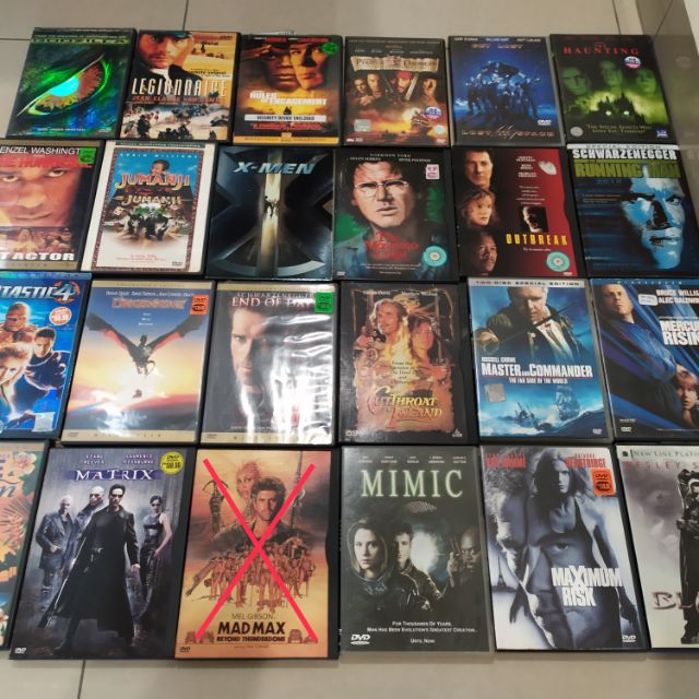 Dvd And Vcd Movies For Sale Pre Owned All Original Shopee Malaysia