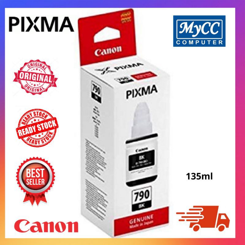 canon ink refill 790 BK 135ml (mycc) | Shopee Malaysia