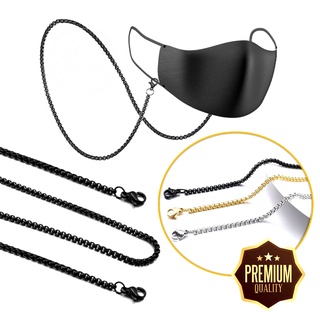▼Premium-Rolo Chain Mask Lanyard Necklace Chain Mask Necklace For Men Lanyard Mask Glasses Holder