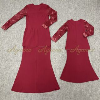 Feisya 3968 Lace Kurung Arianna Silk cotton Baju Kurung Feisya 3968 Lace Kurung Arianna Silk cotton Baju Kurung