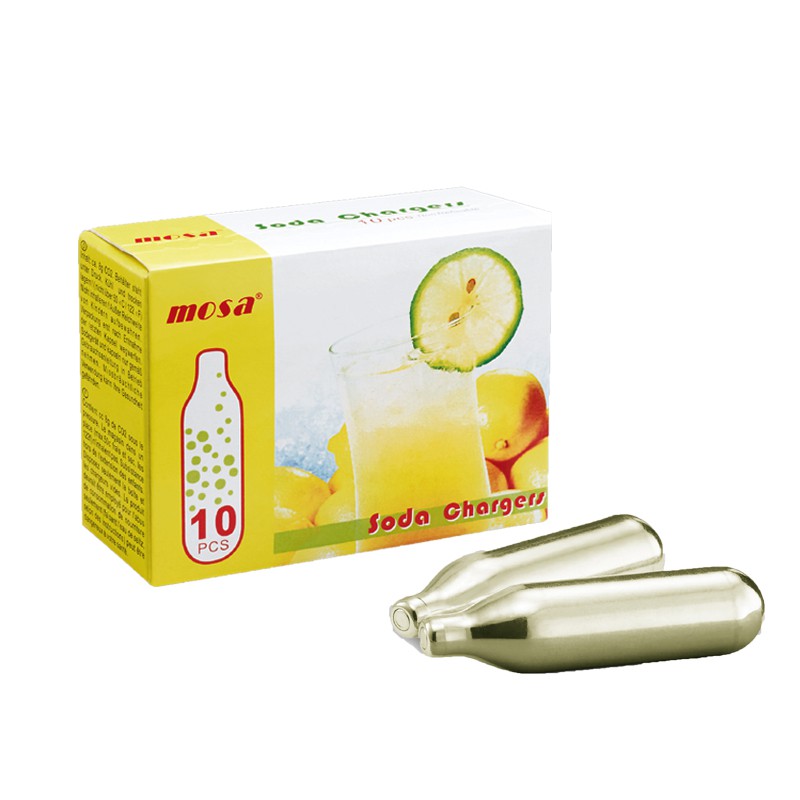 *ORIGINAL MOSA* CO2 SODA GAS (1 PACK 10 PIECES)