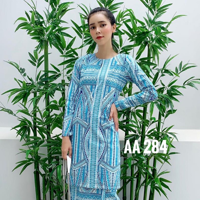 Baju kurung moden kain lipat batik promosi penghabisan Baju kurung moden kain lipat batik promosi penghabisan