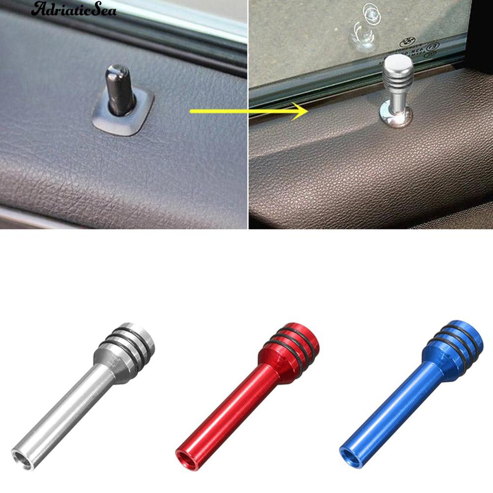 2pcs Car Vehicle Interior Door Lock Pin Aluminum Alloy Pull