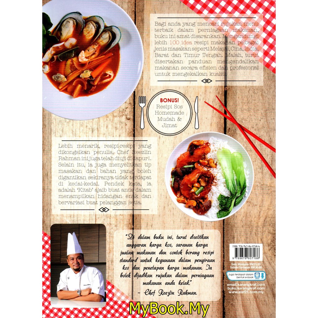 Buku Resepi Chef Reezlin