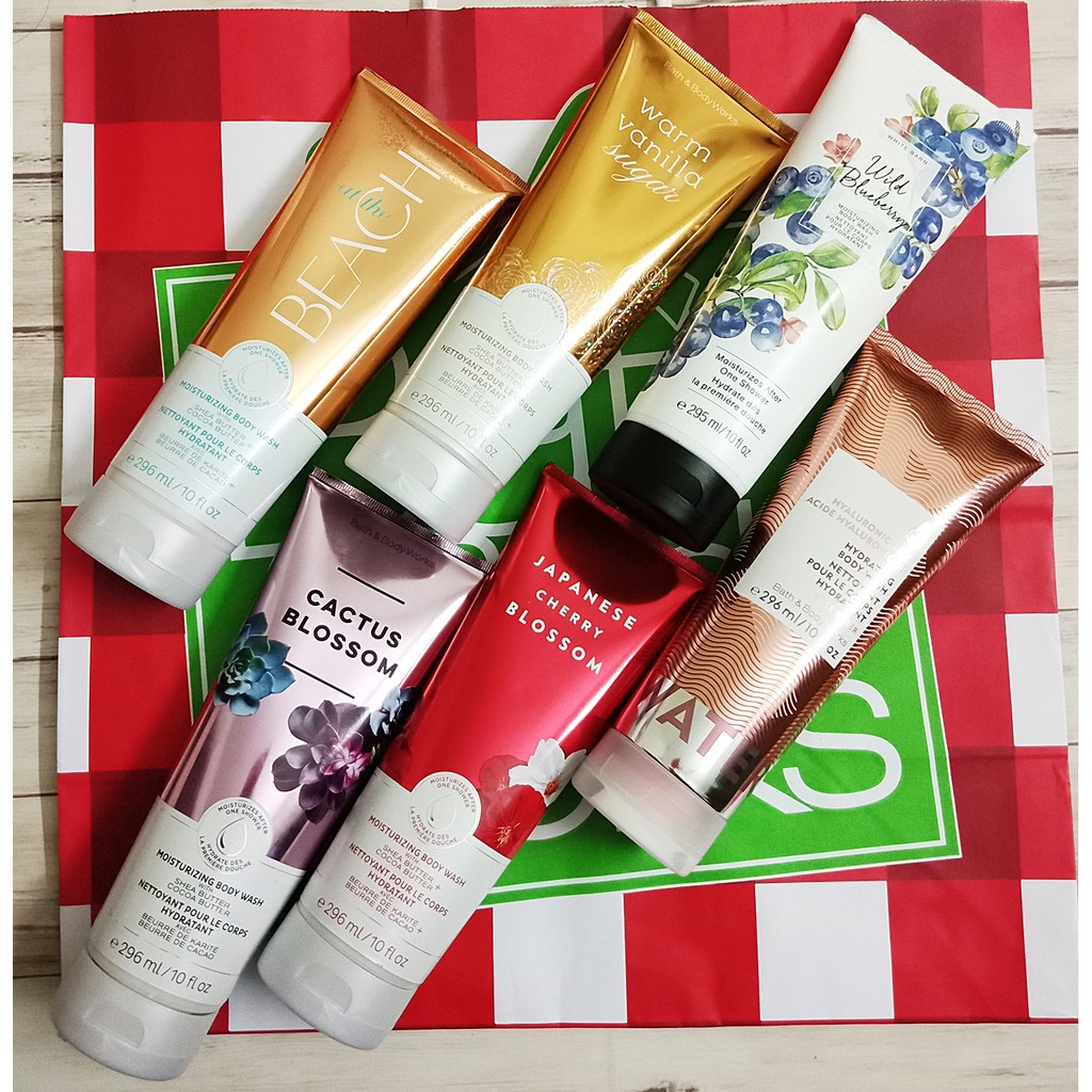 Bath And Body Works Moisturizing Body Wash Full Size 296ml Shopee