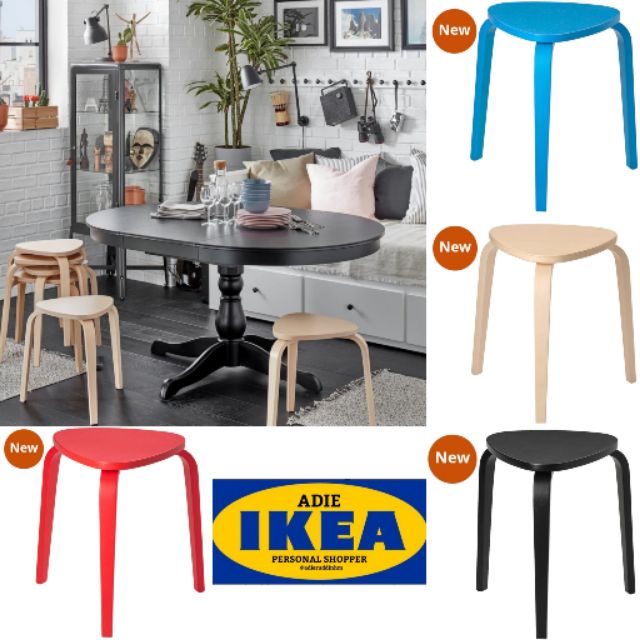 IKEA KYRRE - Stools / Stool Kerusi Ruang Tamu Outdoor Living Room ...