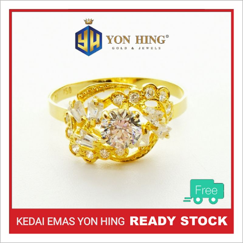 Buy Cincin Batu Emas 750 2 04g Saiz 15 5 Seetracker Malaysia