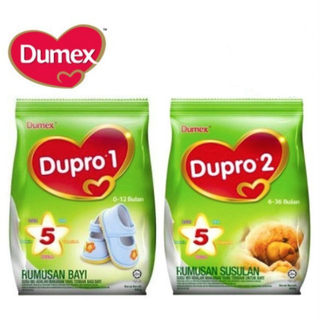 susu formula dumex dupro 1/2 dugro 3/4 