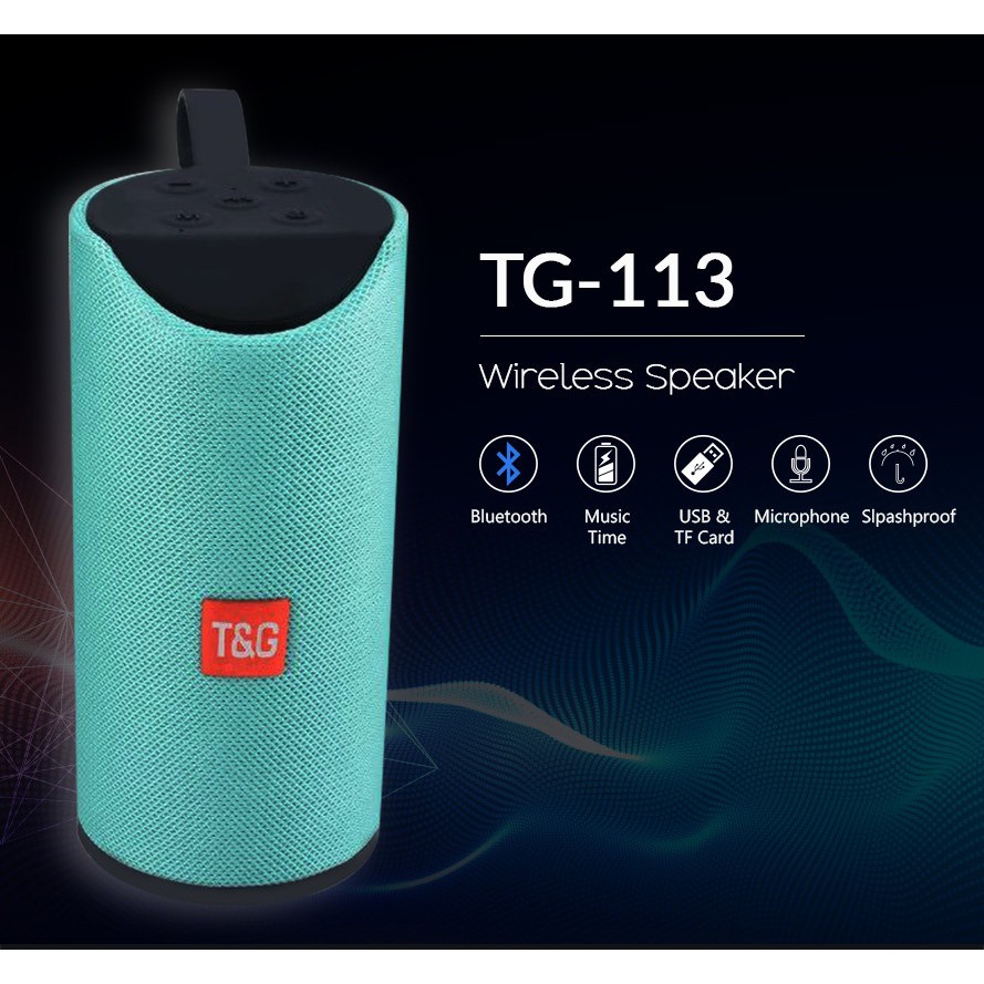 TG113 Speaker Bluetooth Wireless Speakers Waterproof Altavoz Bluetooth Speaker 10w Mp3 AUX USB