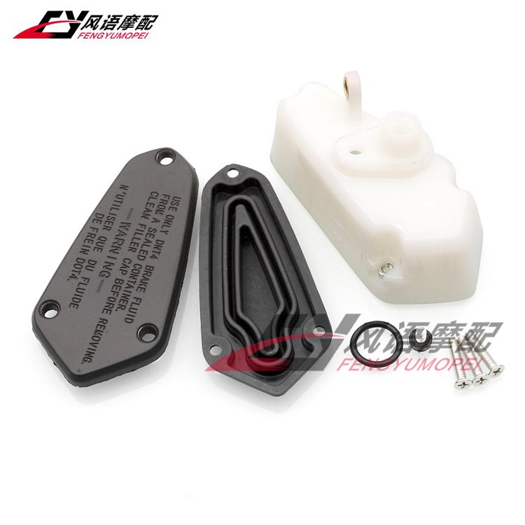 Alician Motorcycle Brake Pump Cover Modified Upper Pump Cover Oil Lid for Kawasaki Z1000/Z750/GTR1400/ZG1400CNC red Auto Accessories 