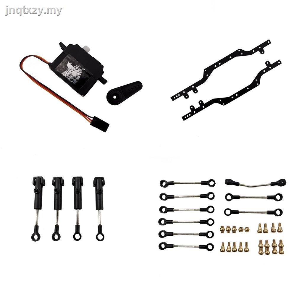 Wpl C34 25g Servo Girder Tie Rod Set Shock Absorbers 1 16 4wd 2 4g Buggy Crawler Off Road Rc Car 2ch Vehicle Models Parts