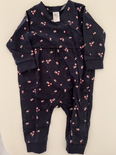 h&m baby girl sleepsuits