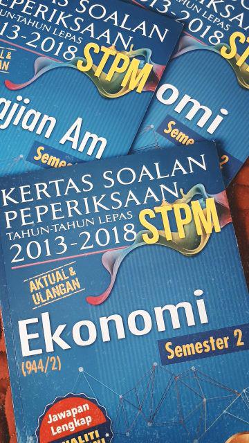 KERTAS SOALAN PEPERIKSAAN TAHUN-TAHUN LEPAS 2013-2018 STPM 