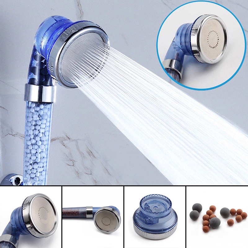 HighPressure WaterSaving Handheld Shower Head Filtration Hand