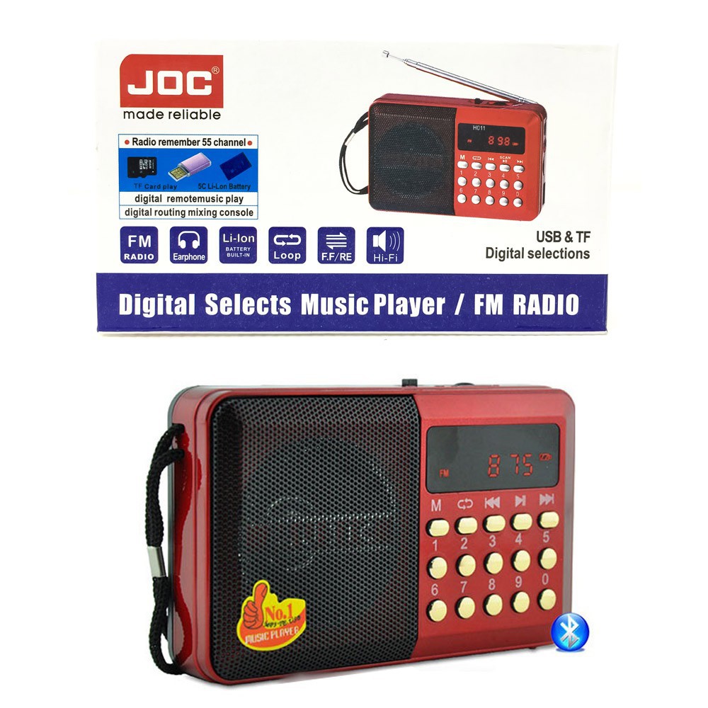 JOC Radio with Al Quran Memory Card / Digital MP3 Player ...