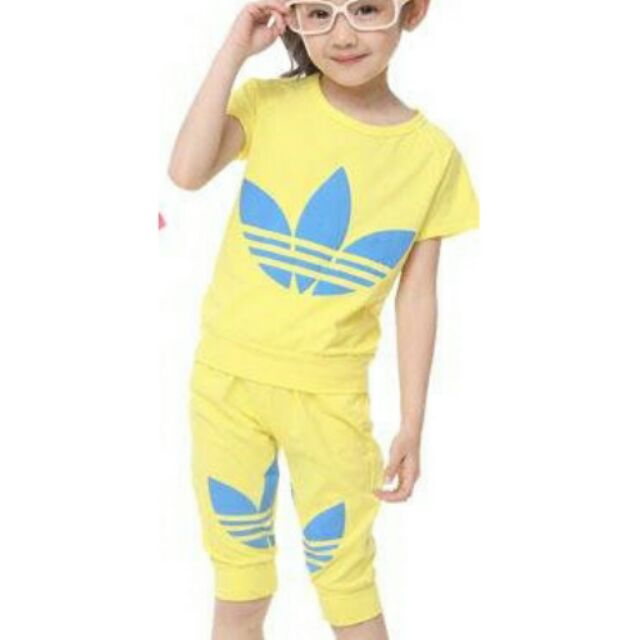 adidas yellow suit