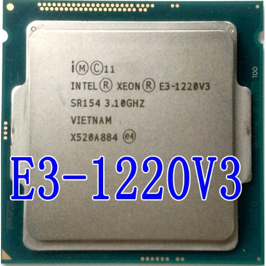 Cpu Processor Intel Xeon 12 V3 12 V3 3 1ghz 8mb 4 Core Sr154 Lga1150 Shopee Malaysia