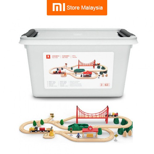 xiaomi mitu track building block electric train set