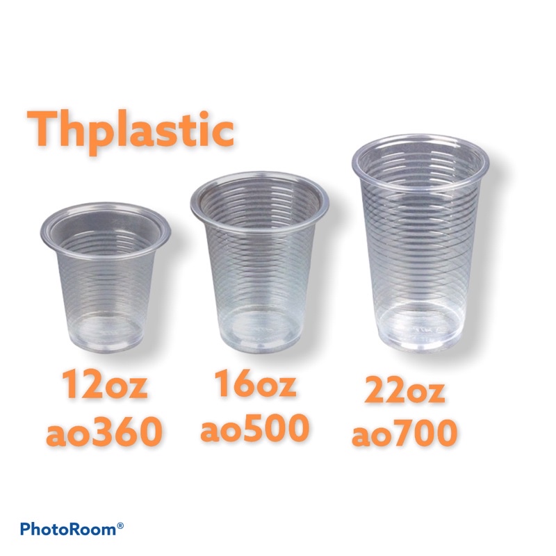 Swibenxon12oz16oz22oz Ao360ao500ao700 Pp Clear Cup With Lid Disposable Plastic Cup Cawan 3844