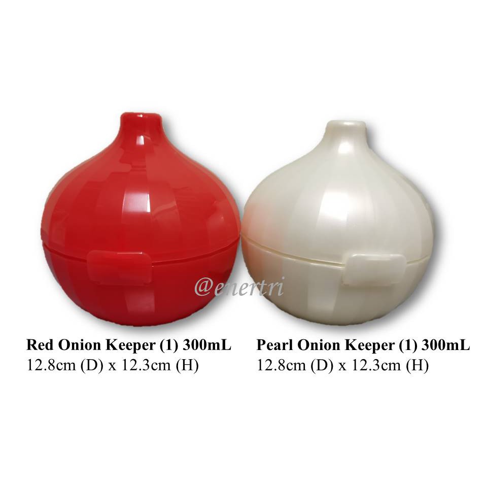 Tupperware Onion Keeper Set (2pcs) 300mL Limited Edition Shopee Malaysia
