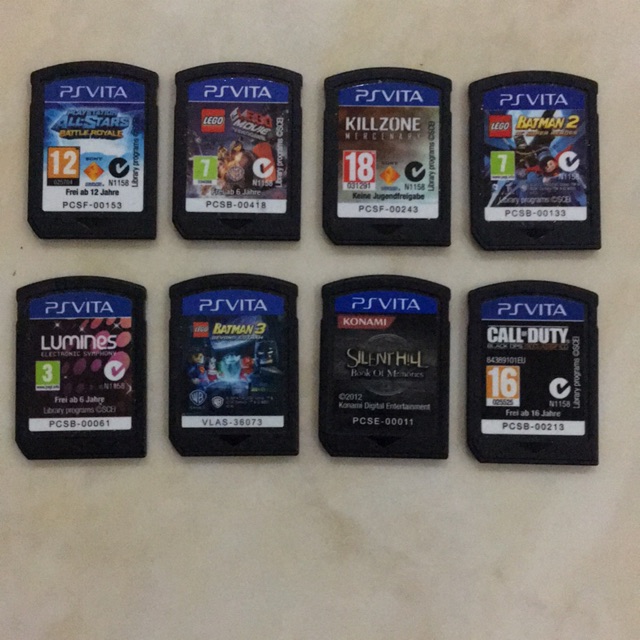 vita game card