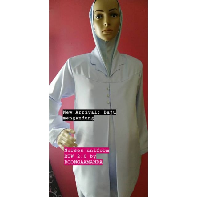 Baju Uniform Jururawat Lelaki - BAJUKU