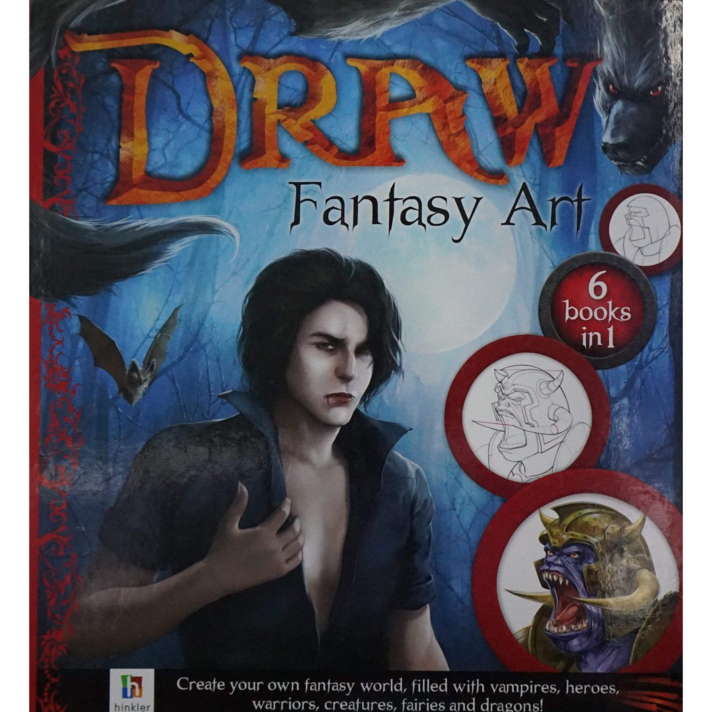 (BBW) Draw Fantasy Art (ISBN 9781741855609) Shopee Malaysia