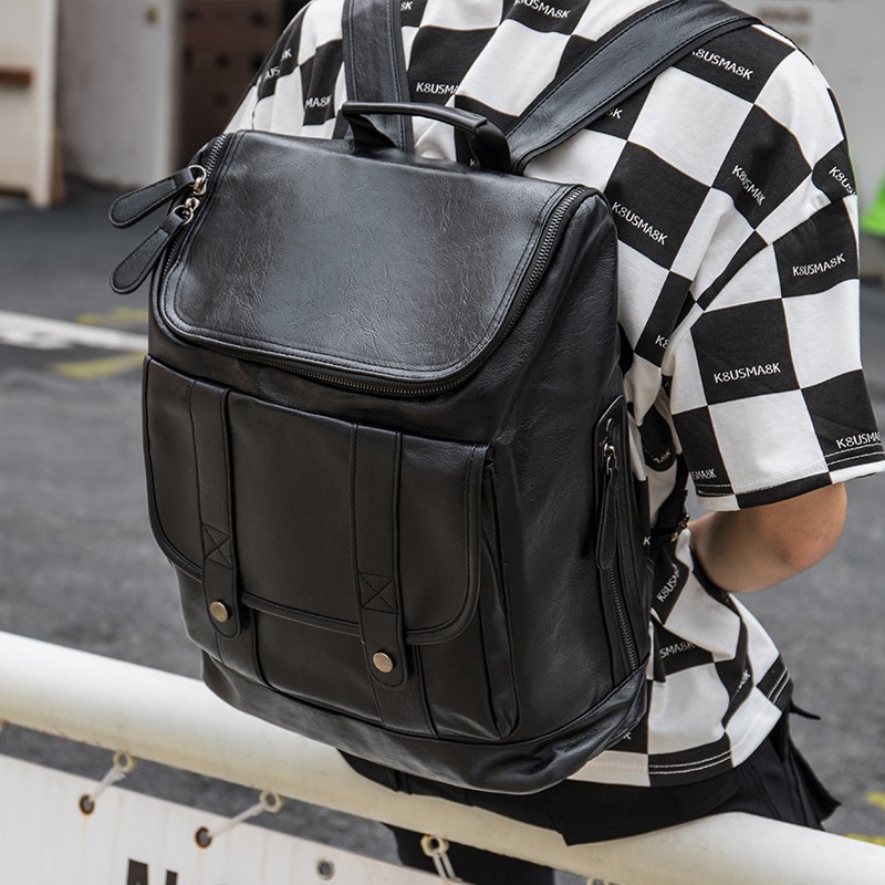 korean backpack for men