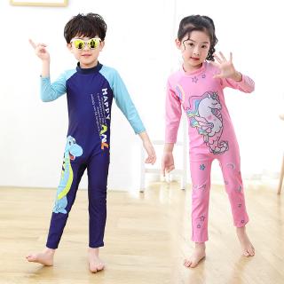Kids Cute Unicorn Swimming Suit Kids Long Swimisut Kids Cute Unicorn Swimming Suit Kids Long Swimisut