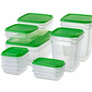 Food Storage Container (17pcs /set) Bekas simpan makanan tapaware Bekas ...