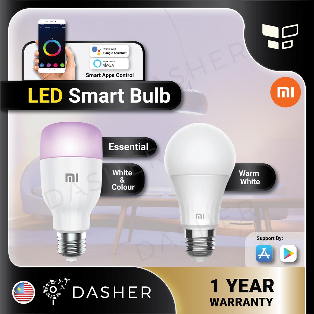 mi led smart bulb google assistant