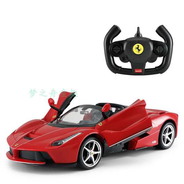 ferrari remote control car with steering wheel