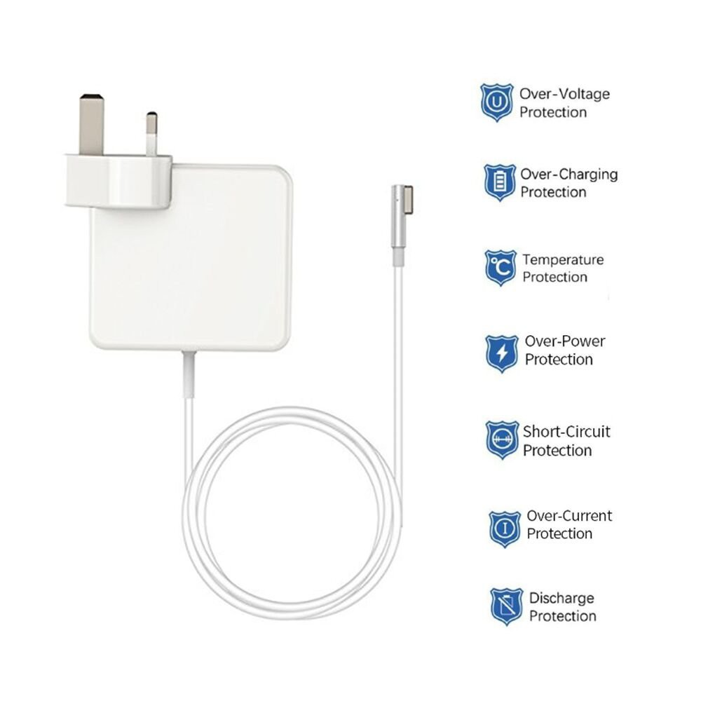 Replace 60w Magsafe L Tip Connector Power Adapter Charger For Macbook Air 11 Inch 13 Inch 09 Late 10 11 12 Summer Kytd Compatible With Macbook Pro Charger Chargers Power Supplies