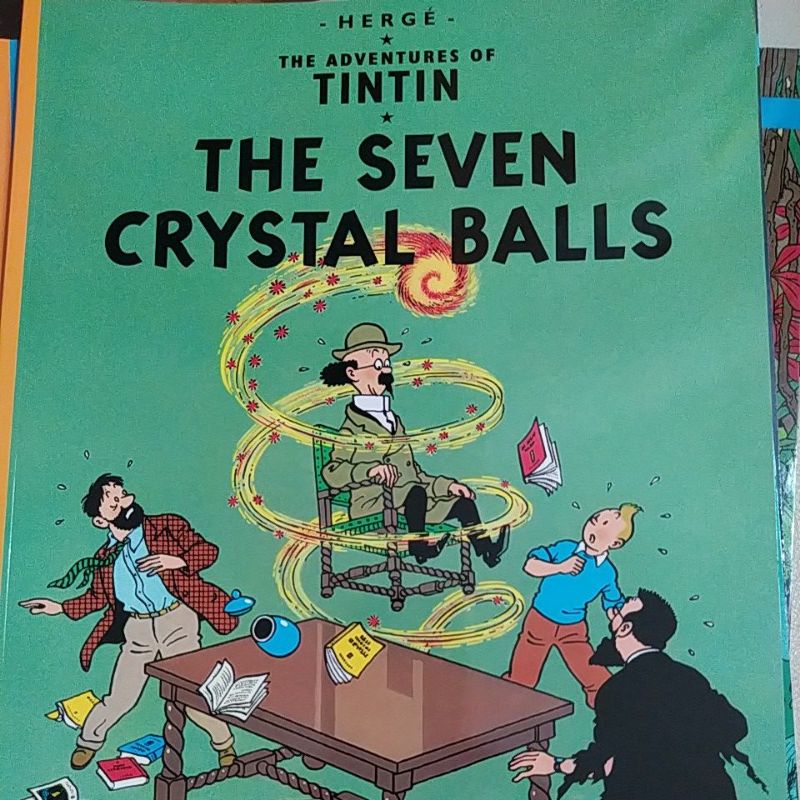 The Adventure Of Tintin The Seven Crystal Balls Shopee Malaysia