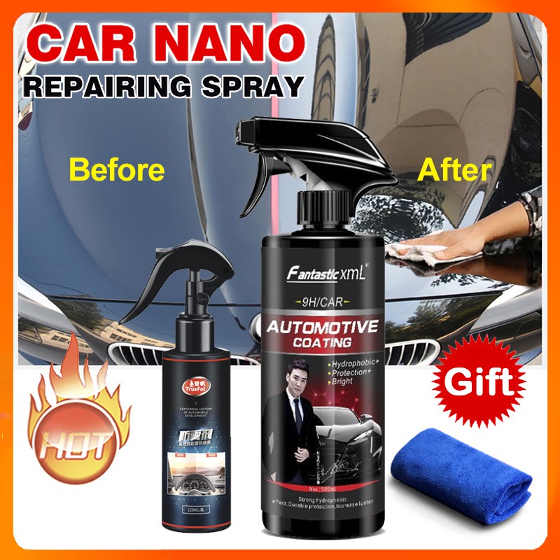 500ml Car Nano Spray Coating Quick Polish GETMORE Trueful Fantastic XML ...