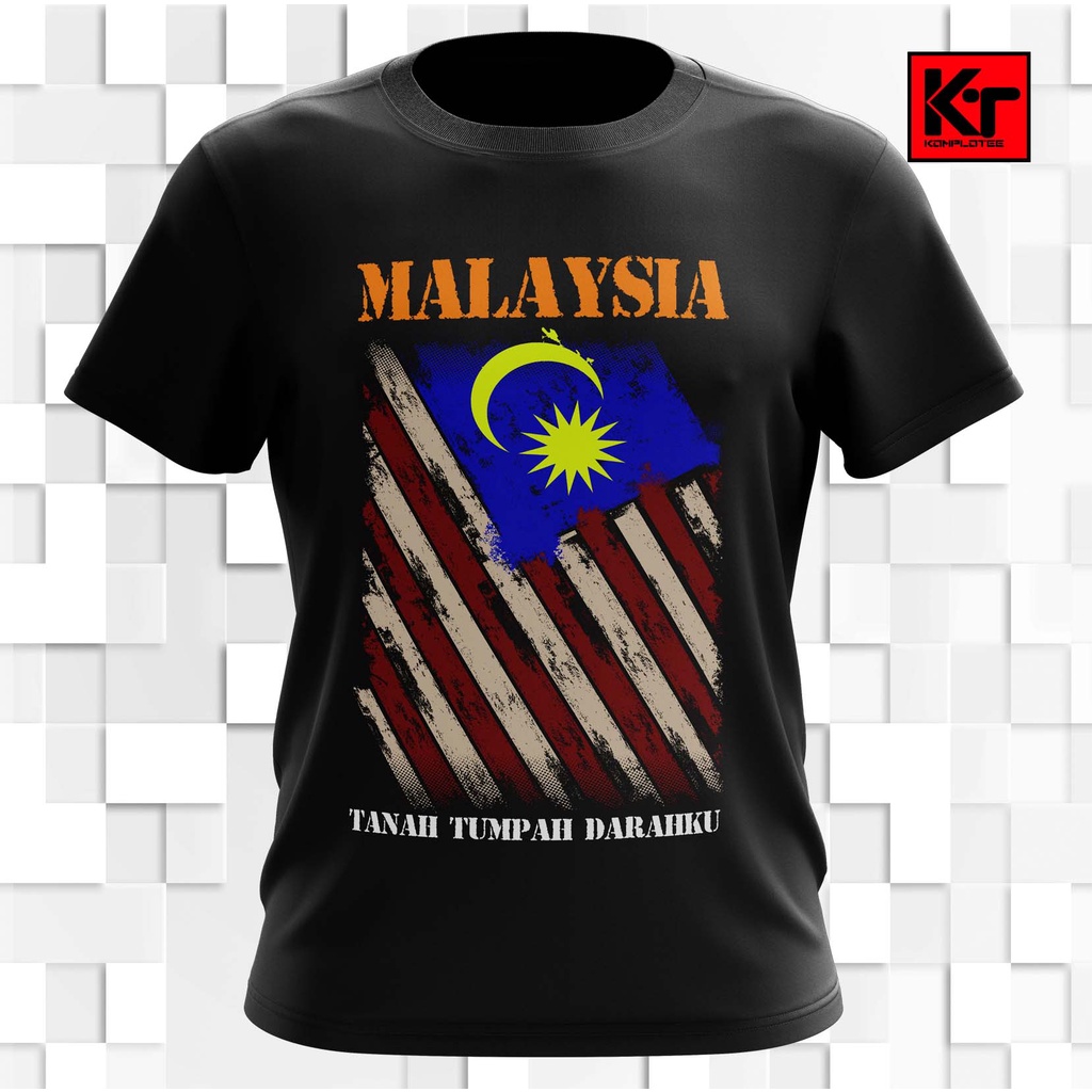 Tshirt Baju Merdeka Kain Cotton Untuk Lelaki Dan Wanita Shopee Malaysia 0176