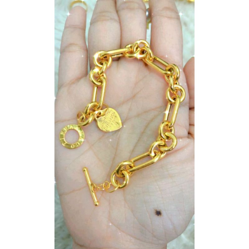 gelang emas tiffany