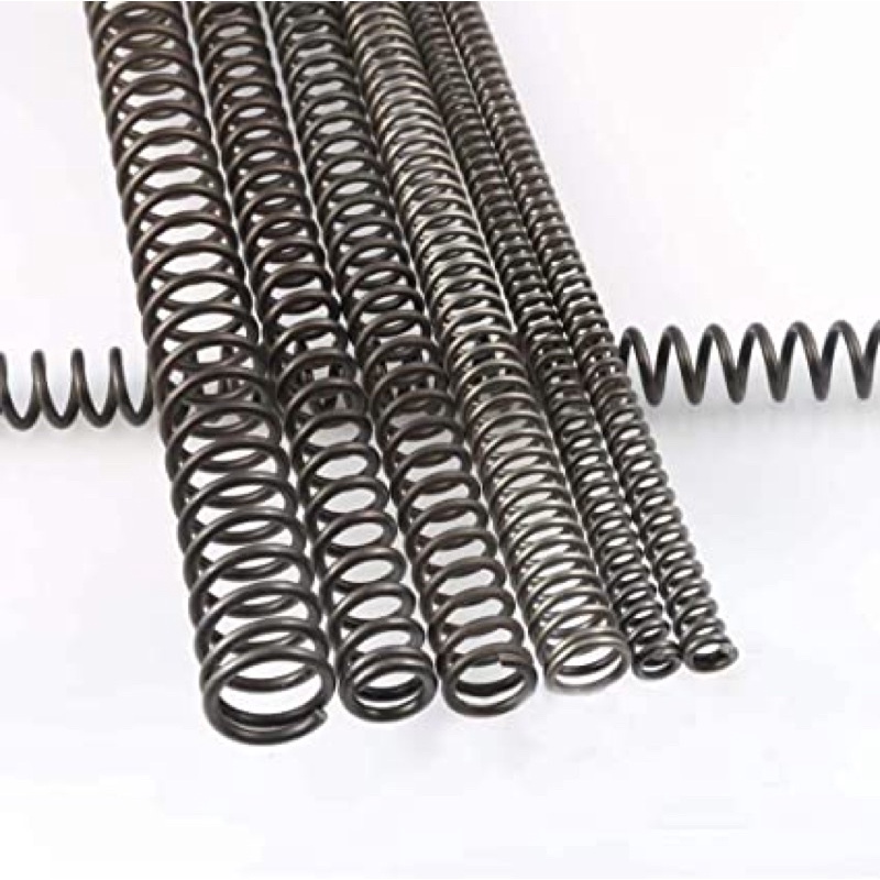 300pcs 0.9*12*40mm Compression Spring Wire Zinc Plated Steel Pressure Springs 