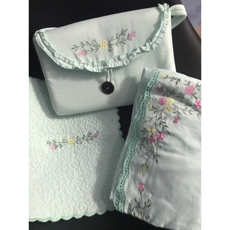 Buy Telekung Travel Sulam Cotton Roselle Seetracker Malaysia