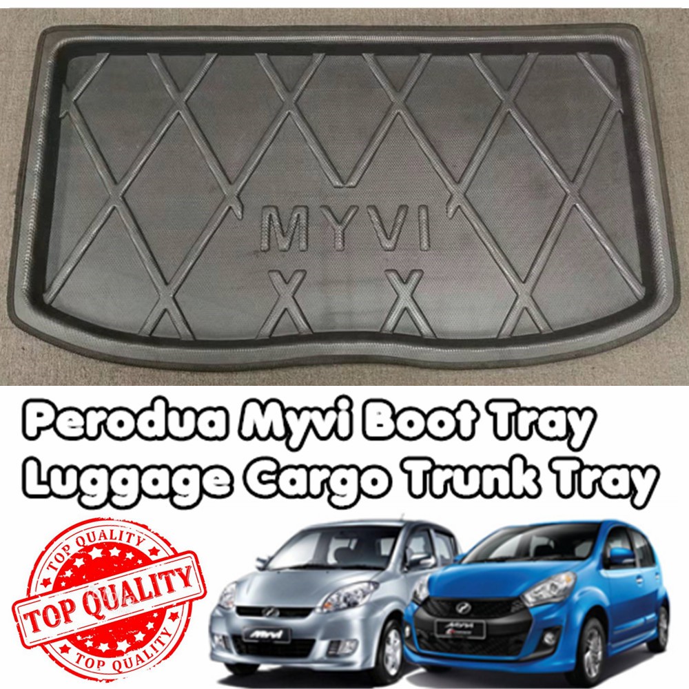 Perodua Myvi Boot Tray / Luggage Tray / Cargo Tray Shopee Malaysia