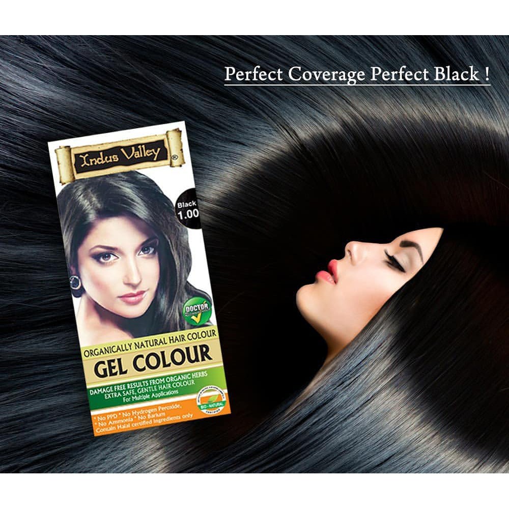 indus valley black colour 25ml packet hair colour | Shopee Malaysia