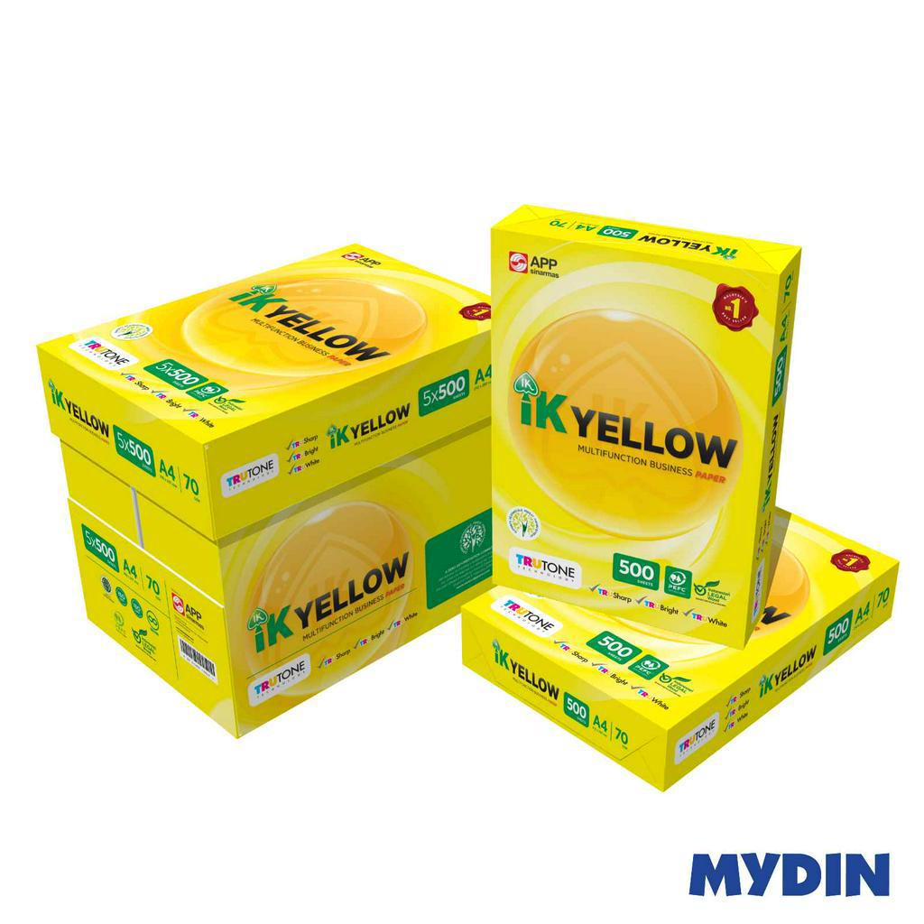 Ofiskita IK Yellow A4 Paper 80gsm 500 Sheets atelieryuwa.ciao.jp